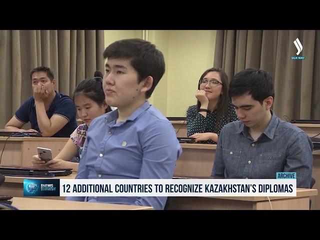 12 additional countries to recognize Kazakhstan’s diplomas