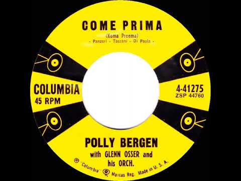 1958-59 Polly Bergen - Come Prima