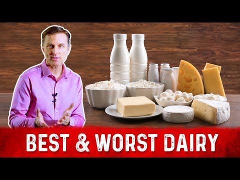 Best and Worst Dairy (Milk Products) - Dr.Berg on...