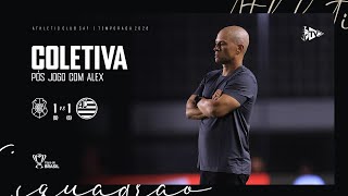 COLETIVA PÓS-JOGO COM ALEX DE SOUZA | RIO BRANCO X ATHLETIC