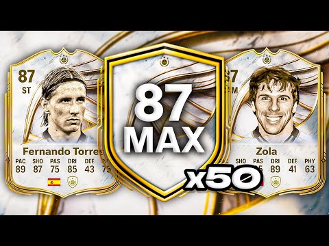 50x GLITCHED MAX 87 ICON PACKS! 🤯 FC 26 Ultimate Team