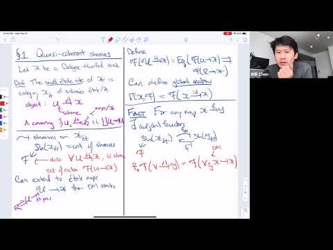 Introduction to stacks and moduli (Jarod Alper) - Lecture 10