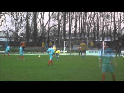 Herk Sport B - BS Sport: doelpunt Jelle Michiels (5-2)