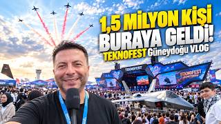 Türk mühendisliğinin gücü! Çelik Kubbe, KAAN ve KIZILELMA | TEKNOFEST Güneydoğu 