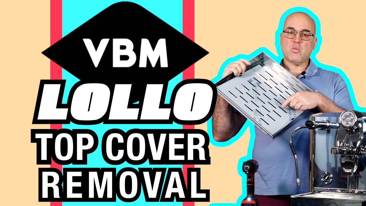 Discover How Simple It Is to Remove the VBM Lollo Espresso Machine&rsquo;s Top Cover!