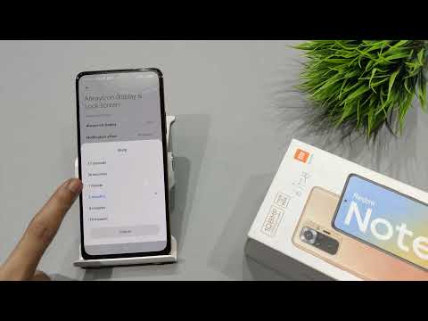 How to increase screen timeout in redmi note 10pro,10 pro max | Screen timeout in redmi note 10