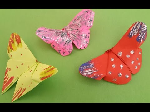 Diy Kid'S Origami : How To Make Easy Origami Butterfly : 5 Steps (With  Pictures) - Instructables