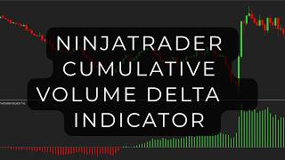 NinjaTrader Cumulative Volume Delta (CVD) Indicator — Overview