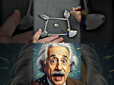 🧲⚡️ Floating Bottle Cap?! | Electromagnetism with Just Spoons & Batteries