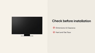 LG QNED TV : Installation Guide – QNED81 55​