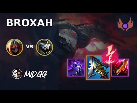 MID.GG: [ Broxah ] Zed JUNGLE vs Rengar | EUW MASTER | LOL Season 2024