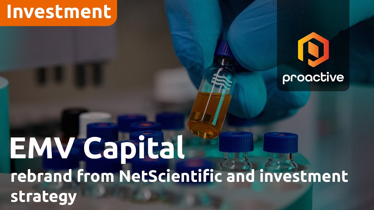 EMV Capital CEO on rebrand from NetScientific and investment strategy