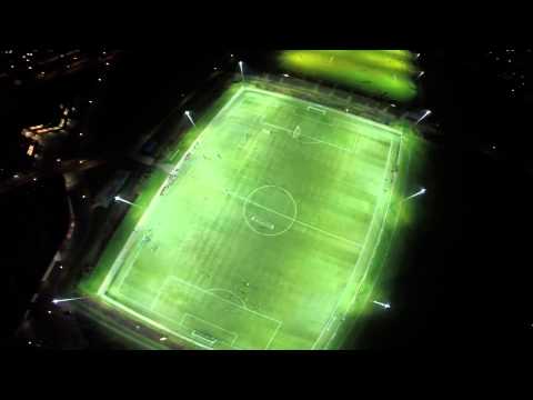 Forza Almere voetbal club ( uit de lucht met drone )