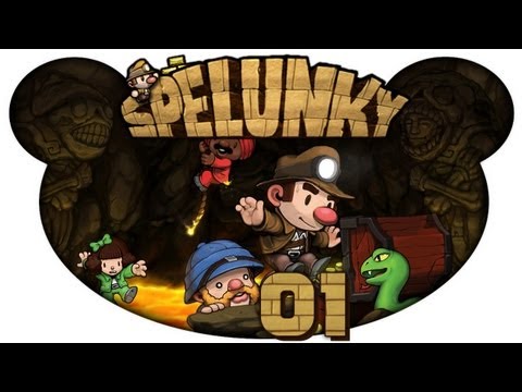 Let's Play Spelunky (German) #01 - Auf Yangs Spuren