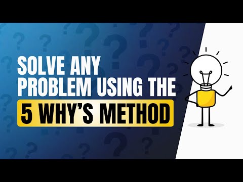 Problem Solving Using the 5 Whys Root Cause Analysis Method