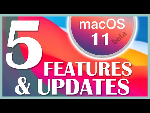 5 New Features & Updates on macOS 11 Big Sur!