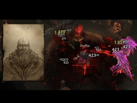 Blood Knight Gameplay | Pick Items by Combo Points | Diablo Immortal