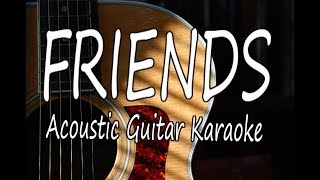Friends - Marshmello &amp; Anne-Marie (Acoustic Guitar Karaoke)
