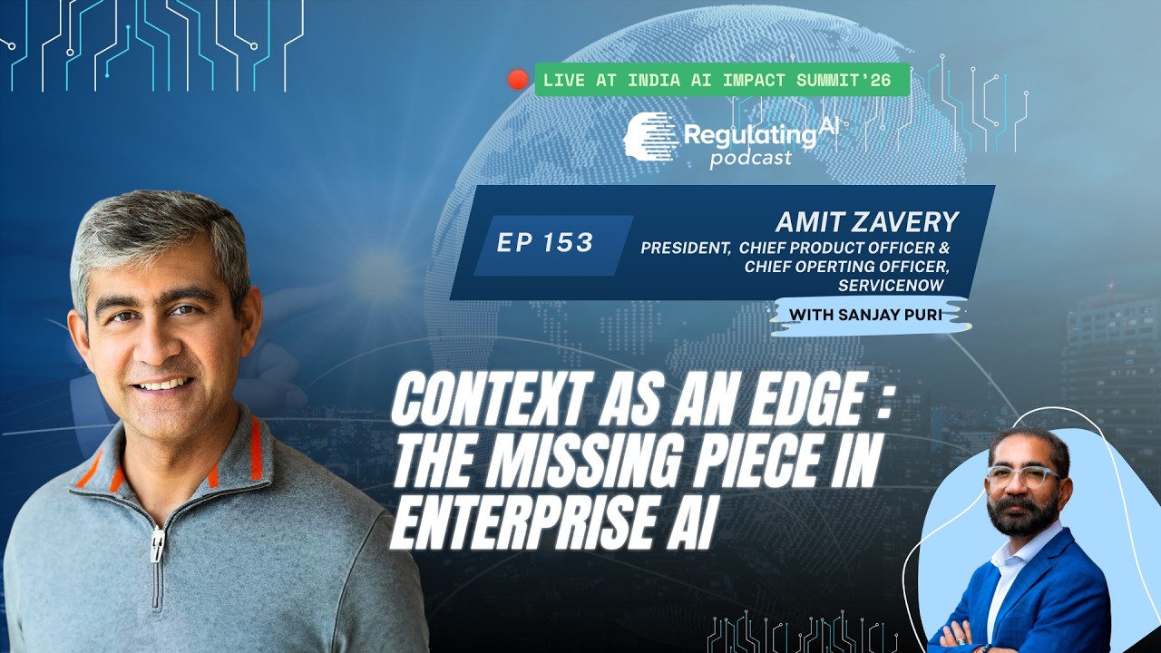 The Missing Piece in Enterprise AI i Amit Zavery, ServiceNow I Live at IndiaAI Impact Summit’26