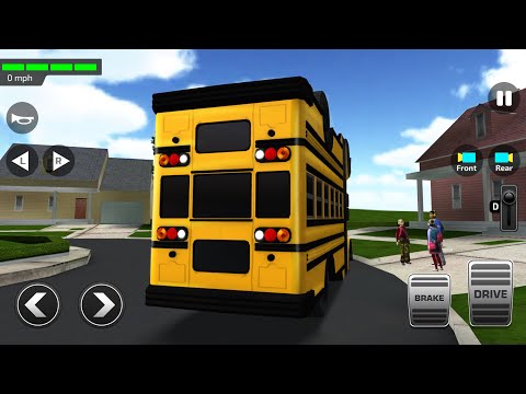 Super High School Bus Driving Simulator 3D : School bus game for android & ios | Trailer