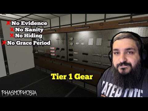 Identifying Ghosts With No Evidence Using Only Tier 1 Gear | Phasmophobia