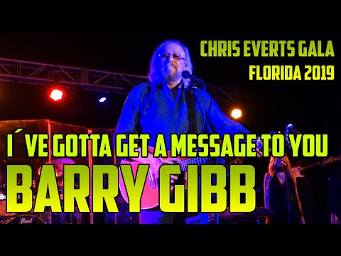 BARRY GIBB - feat. Stephen Gibb - I´ve Gotta Get A Message To You   LIVE Concert  Florida 2019 8/12