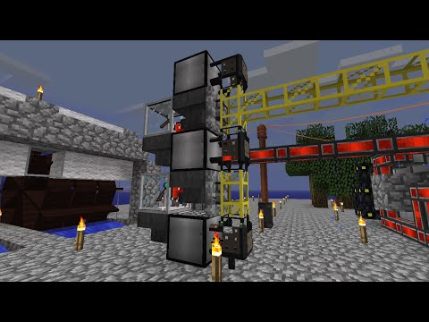 S08E17 Skyblock - Better Logistics Pipes and Ex Nihilo automation