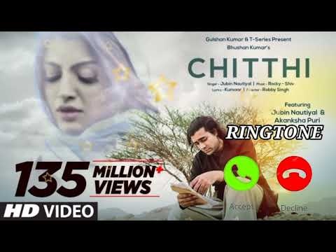 Chitthi Song Ringtone | Feat. Jubin Nautiyal & Akanksha Puri | Kumaar | New Song 2022 | T-Series
