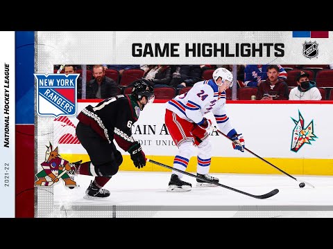 Rangers @ Coyotes 12/15/21 | NHL Highlights