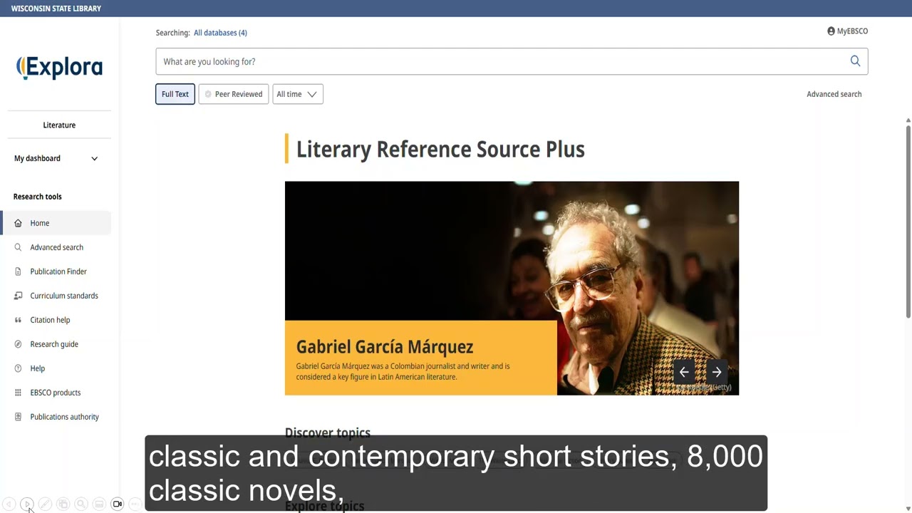 BadgerLink's K-12 Subject Area Resource Guides