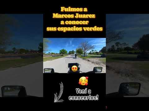 🌳 Marcos Juárez tiene lugares que vale la pena conocer 🏍️ #Shorts