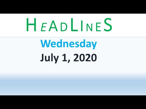 헤드라인 뉴스 한글 자막 070120