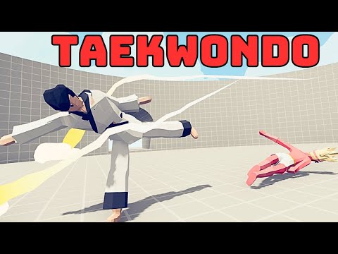 TAEKWONDO CHAMPION vs ALL UNITS -  Totally Accurate Battle Simulator | TABS