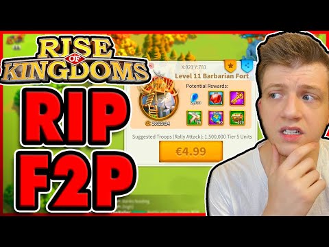 Lilith Hates F2P in Rise of Kingdoms - Barb Fort AP Nerf - YouTube