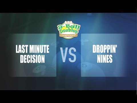 2017 APA 9-Ball Doubles- Finals