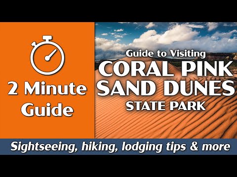 Coral Pink Sand Dunes State Park | Things to Do, Hiking, Camping | 2-Minute Guide