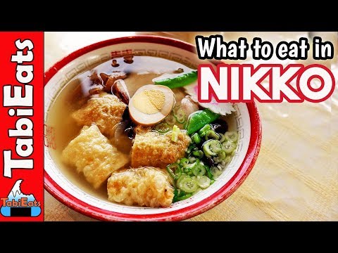 STREET FOOD JAPAN & Other Local Foods (What to Eat in Nikko)
