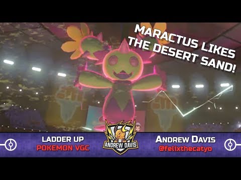 MARACTUS LIKES THE DESERT SAND! [Ladder Up #35] Pokemon Sword and Shield