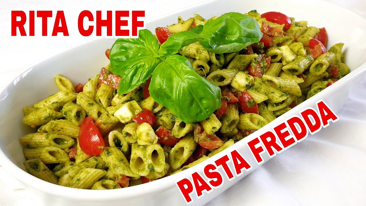 Basta frullare tonno e basilico!⭐PASTA FREDDA ESTIVA di RITA CHEF⭐