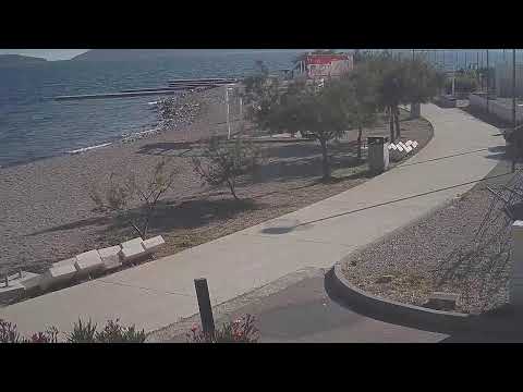 Rezalište Beach Webcam in Brodarica live webcam