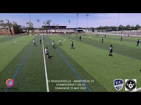 DIMANCHE 15 MAI U16 D1 FC FRANCONVILLE - ARGENTEUIL FC LES BUTS