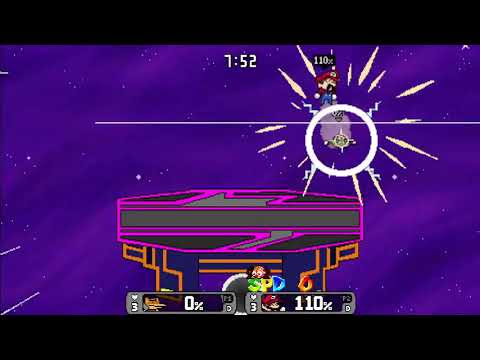Rivals of Aether: 100% Accurate Fox vs Speedrunner Mario