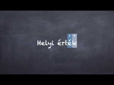 Mini matek gyerekeknek - Helyi érték -