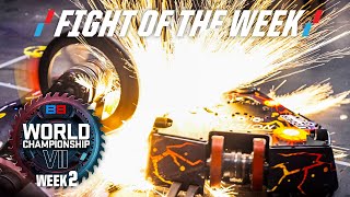 BattleBots Fight of the Week: Emulsifier vs Fusion - from World Championship VII