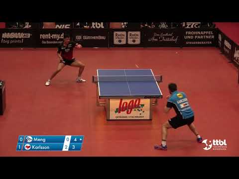 BEHIND THE BACK SHOT! Fan Bo Meng und Fulda-Maberzell gegen Borussia Düsseldorf 0:3