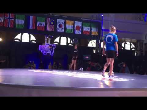 Lucia Kevická vs Laura Dekker - Red Bull Street Style World final 2018