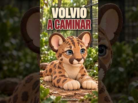 Este cachorro de puma volvió a caminar