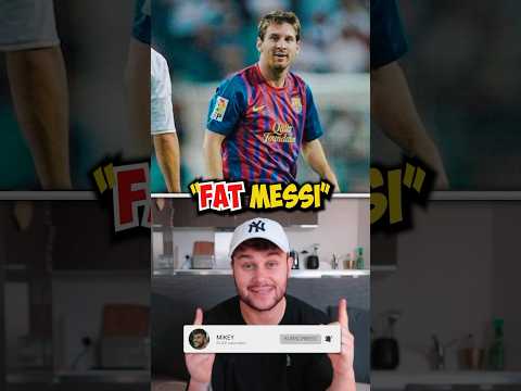 How ‘Fat’ Messi became the GOAT 🐐