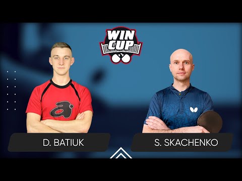 10:45 Dmytro Batiuk - Serhii Skachenko West 2 WIN CUP 08.08.2024 | TableTennis WINCUP