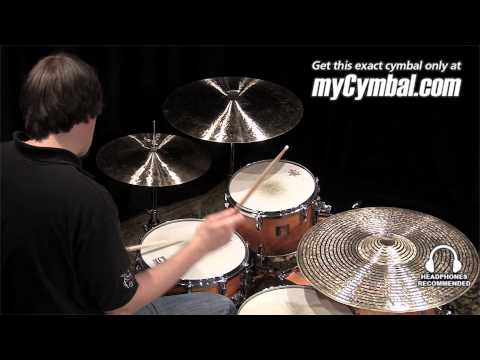 Meinl 22" Byzance Foundry Proof Spiral Mega Bell Ride Cymbal (MPT-B22SMBR-1052113AAA)